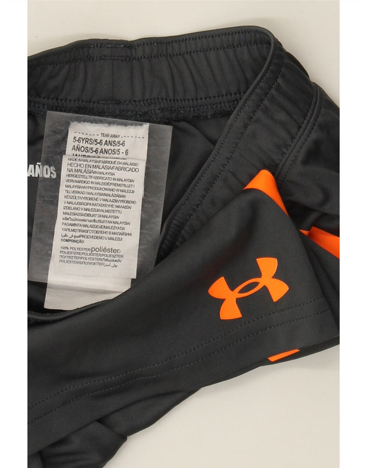 Under Armour Boys Sport Shorts 5-6 Years  Grey Polyester