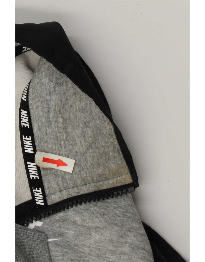 Nike Survêtement complet pour homme en coton color block Gris Taille L