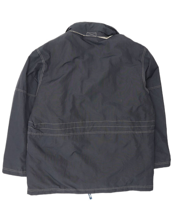 AUSTRALIAN L'ALPINA Mens Windbreaker Jacket UK 38 Medium Navy Blue