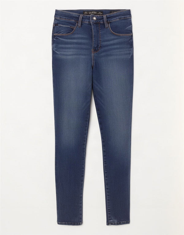 Guess Womens Sexy Curve Skinny Jeans W26 L29 Navy Blue