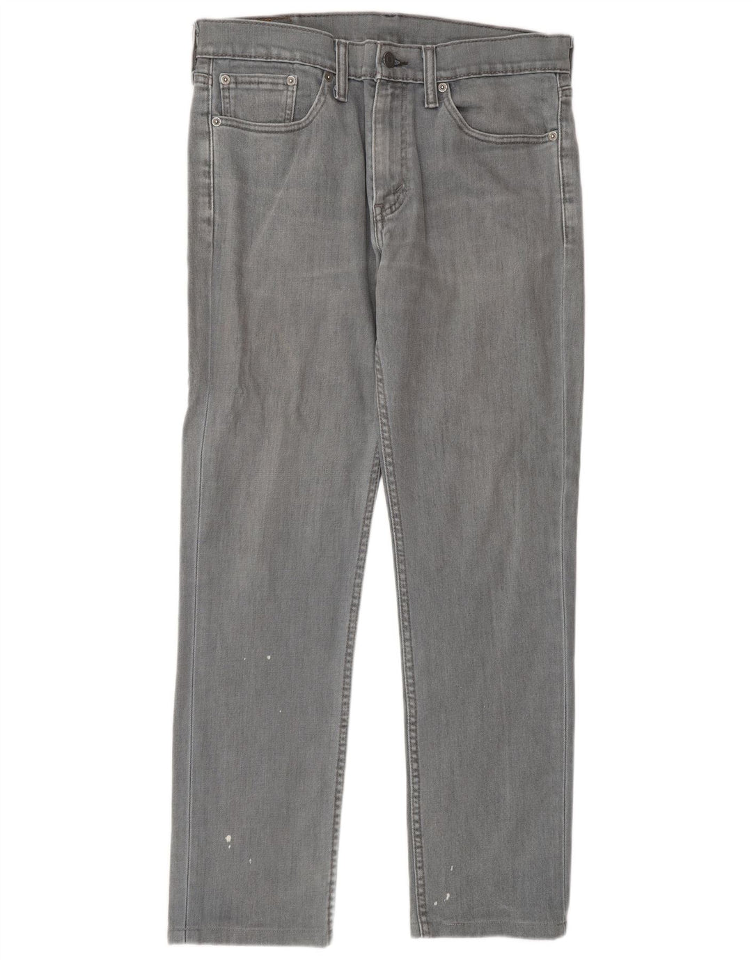 LEVI'S Mens 511 Slim Jeans W32 L32 Grey Cotton