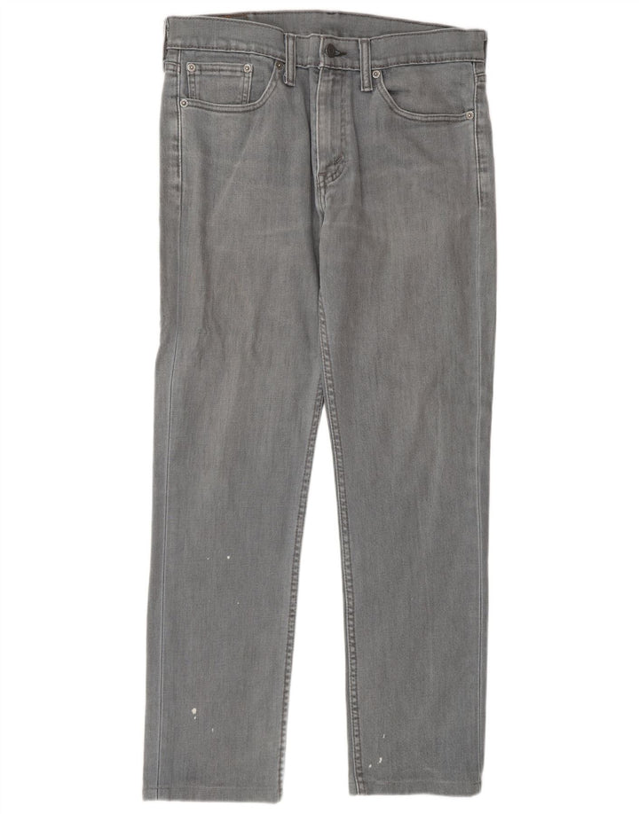 LEVI'S Mens 511 Slim Jeans W32 L32 Grey Cotton
