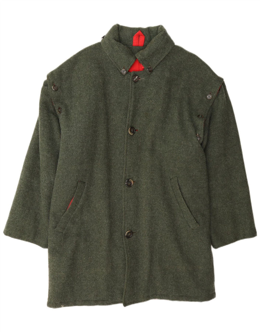 Sobretudo masculino Trissi IT 44 XS verde