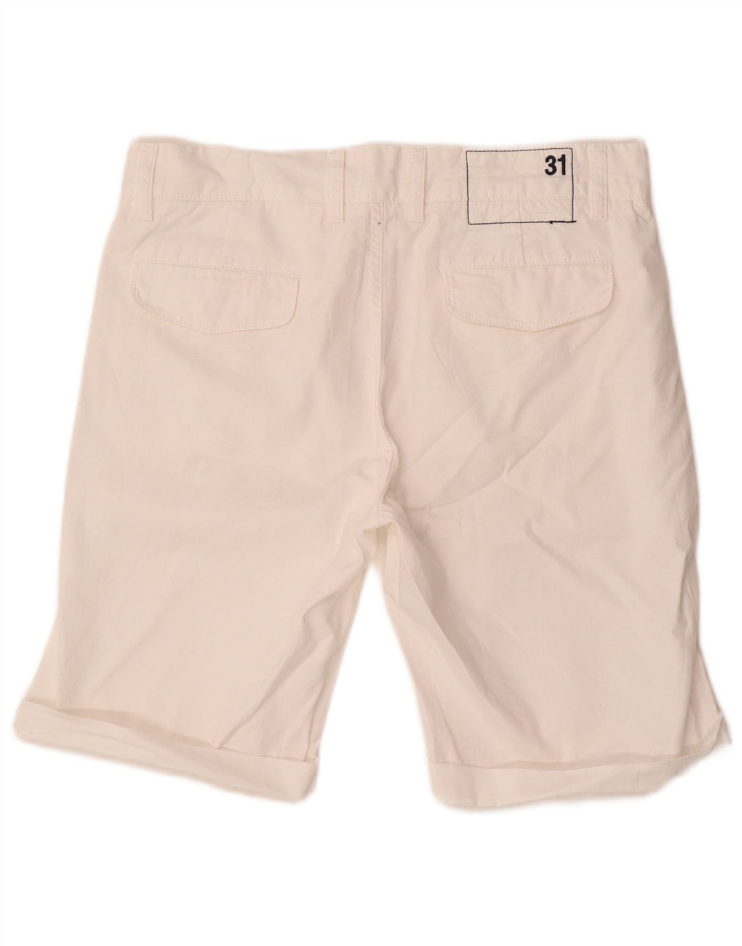 Sun68 Chino Shorts til kvinder W31 Medium White