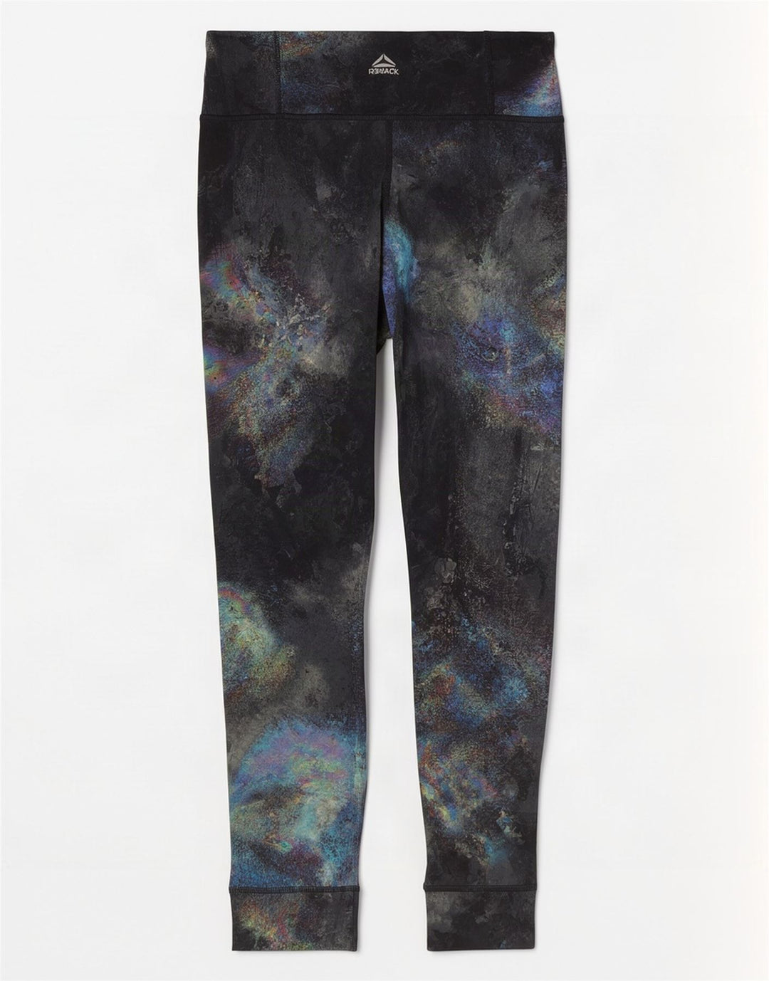 Reebok Womens Abstrakt Mønster Leggings UK 8/10 Small Multicolored Sports