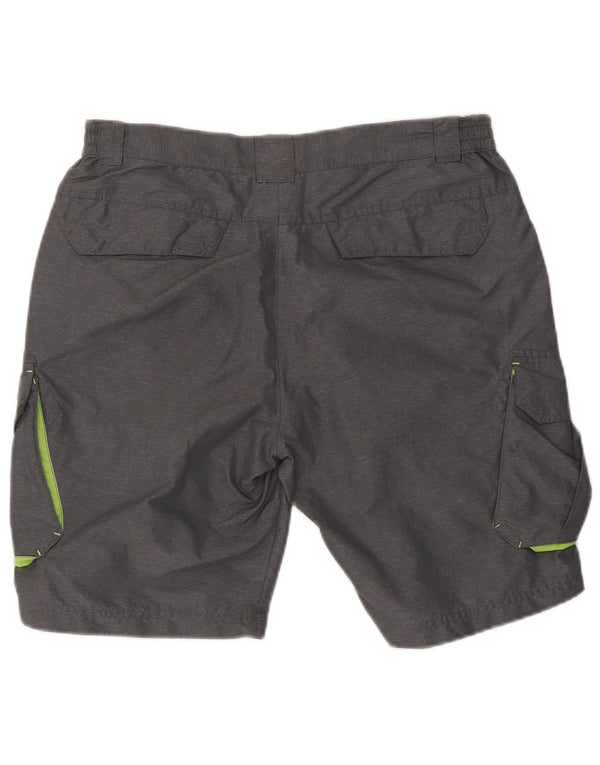 Icepeak Mens Cargo Shorts IT 52 XL W36 szürke poliamid