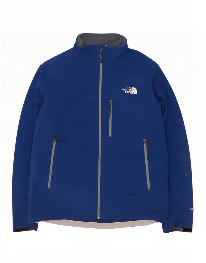 The North Face Mens Bomber Jacket UK 40 Large Blue Polyester
