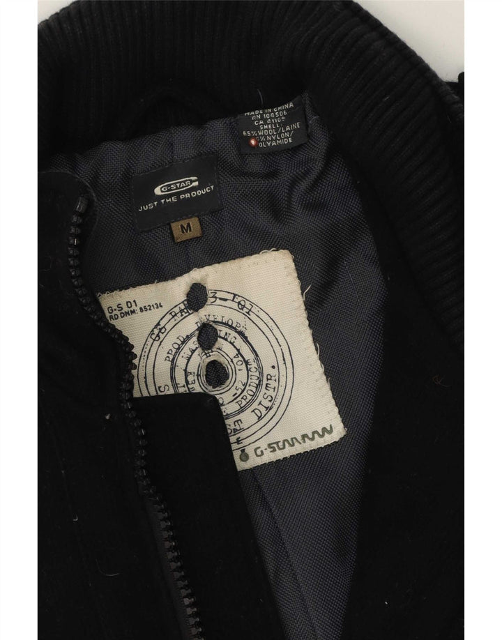 G-Star Damen Mantel UK 14 Mittelschwarze Wolle