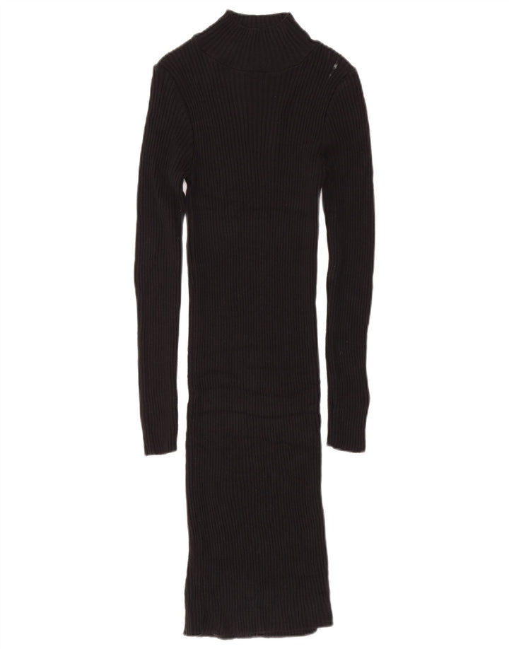 Lipsy Womens Jumper Dress UK 10 Small  Black