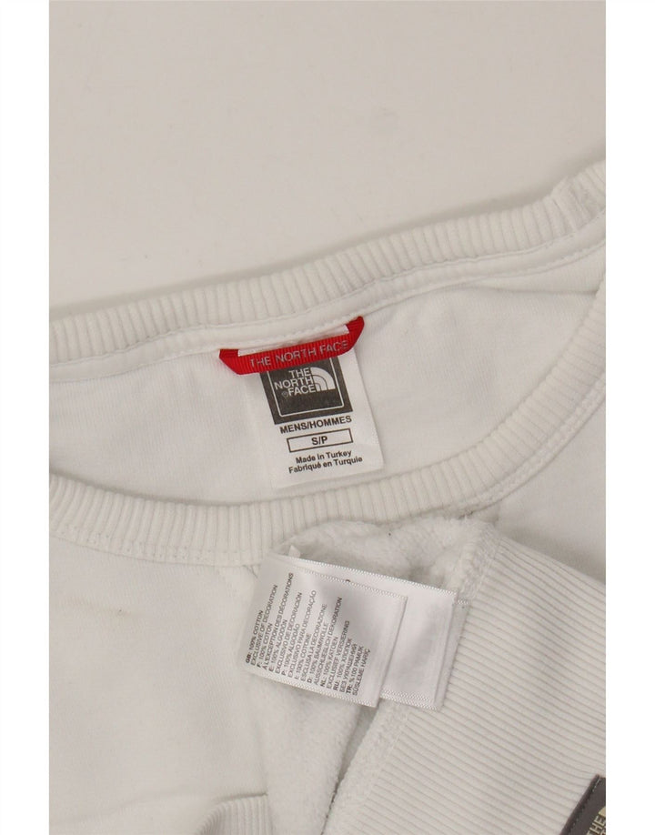 THE NORTH FACE Sweat-shirt graphique pour homme Petit coton blanc