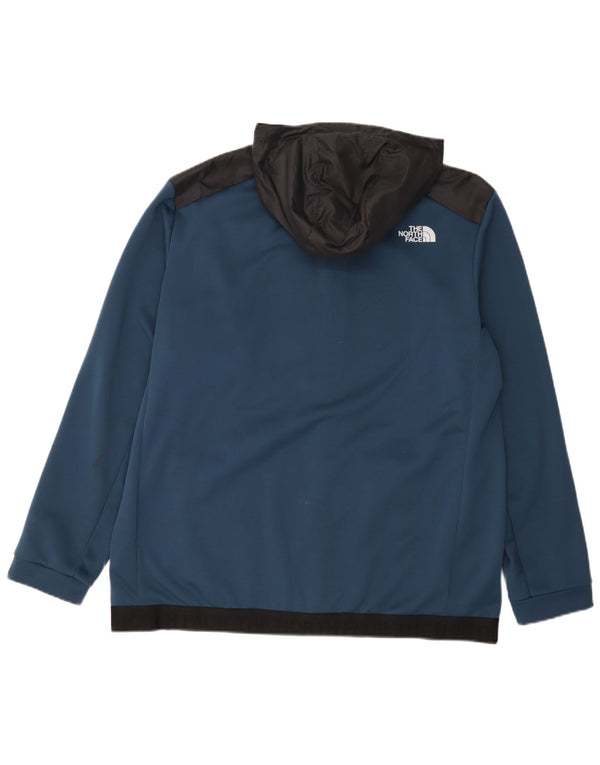 The North Face Herre hættetrøje med lynlås XL Marineblå Colourblock Polyester