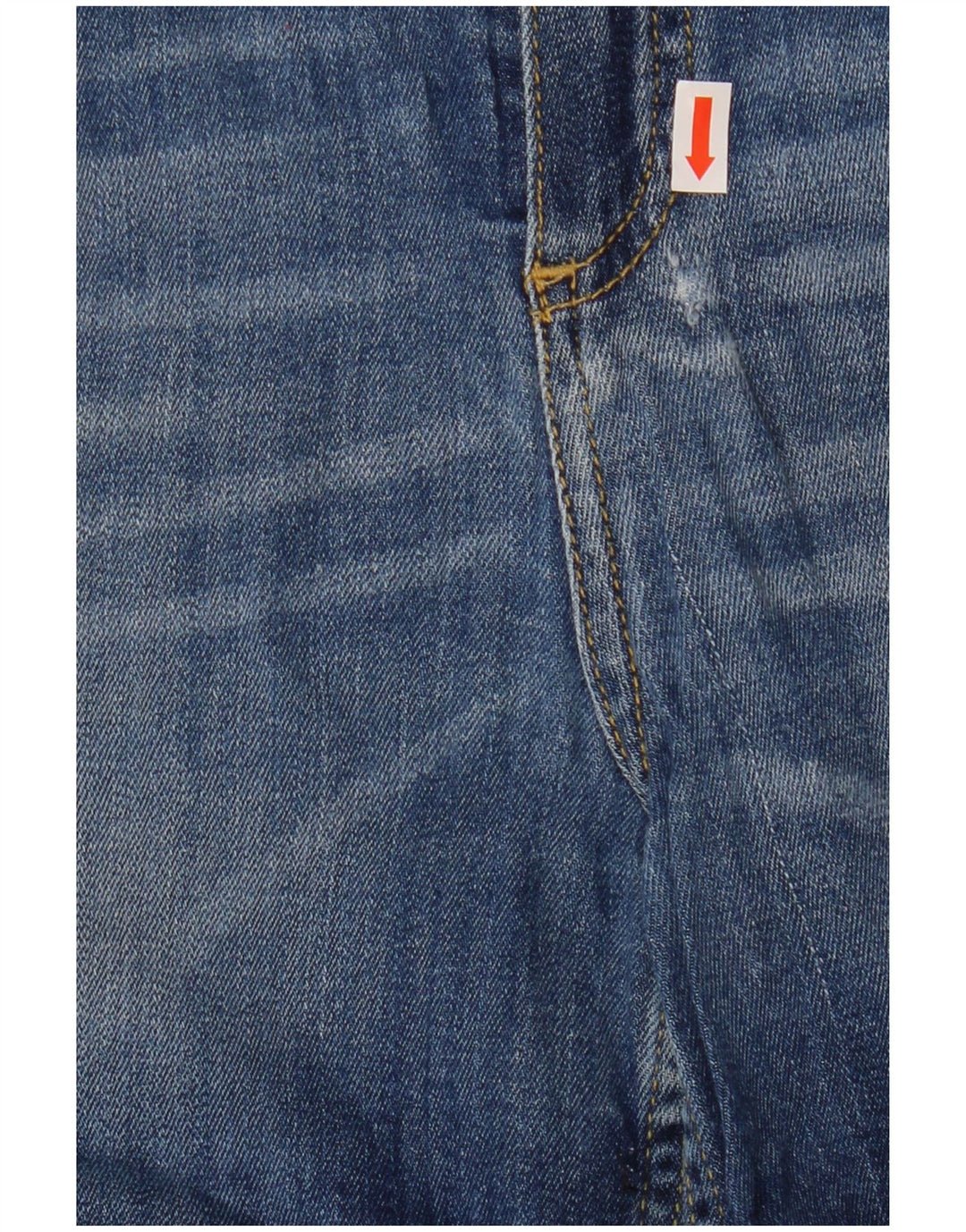 MASSIMO DUTTI Pantaloncini di jeans da donna W32 Large Blu Cotone
