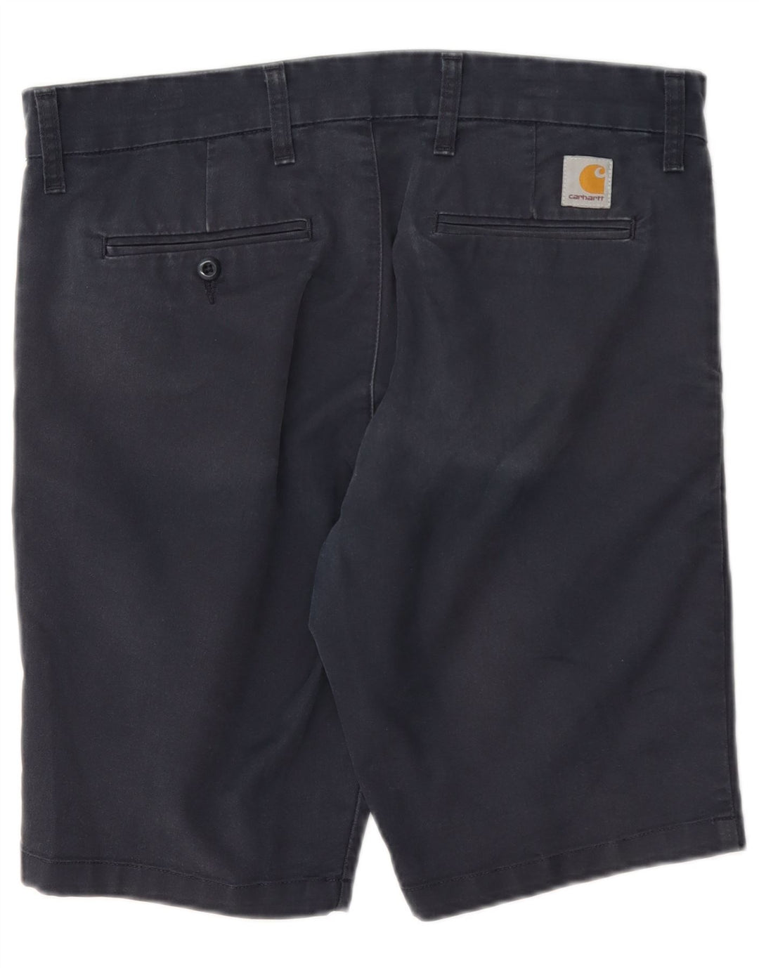Carhartt Herre Chino Shorts W33 Medium Marineblå Bomuld