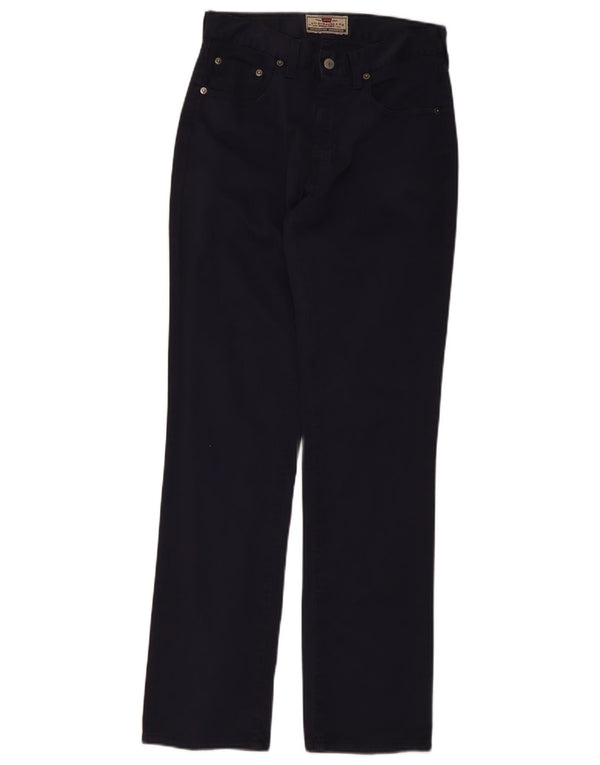 Levi's Uomo 495 Pantaloni cargo dritti W29 L32 Cotone blu navy