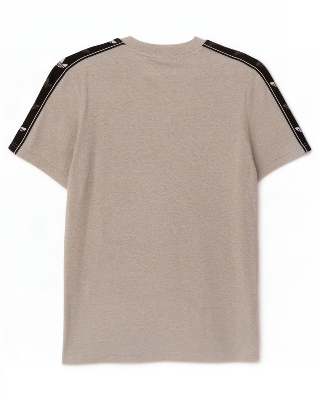 Adidas Mens Graphic T-Shirt Top Medium Grey Colourblock