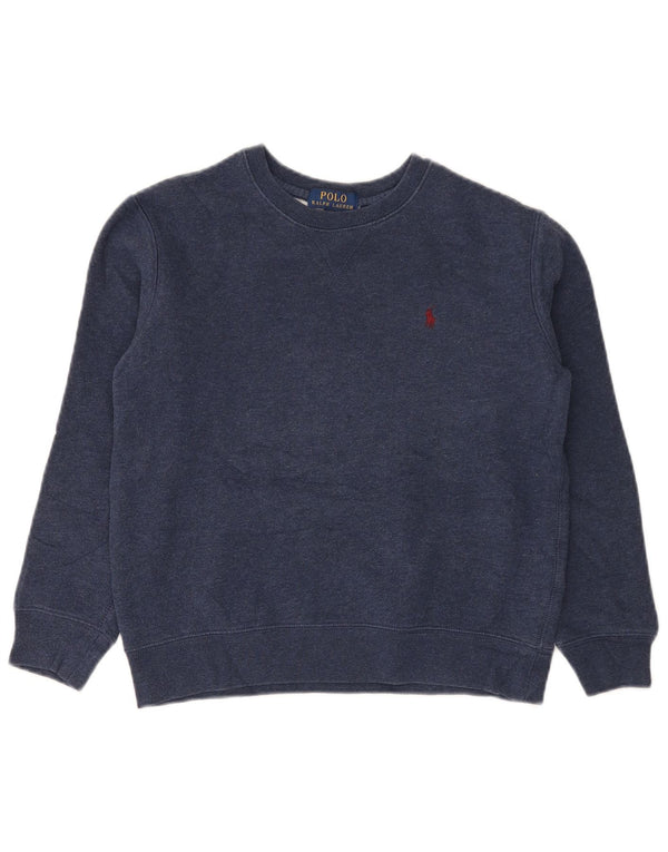 Polo Ralph Lauren Boys Φούτερ Jumper 10-11 ετών Medium Navy Blue