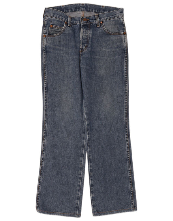 Wrangler Mens Evolution Bootcut Jeans W29 L28 Plavi pamuk