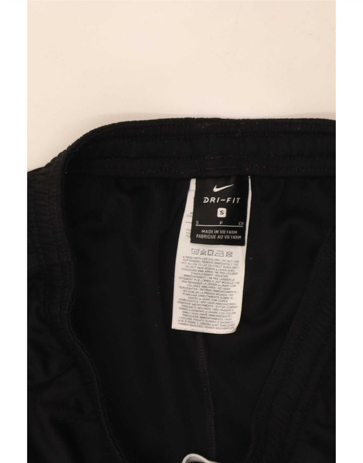 Nike Mens Dri Fit Tracksuit Trousers Small Black Polyester