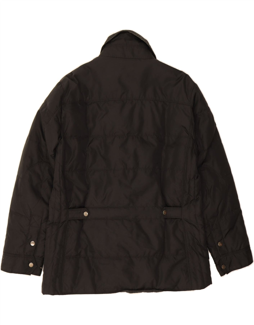 RIFLE Mens Padded Jacket UK 38 Medium Black Polyester Vintage Rifle and Second-Hand Rifle from Messina Hembry 