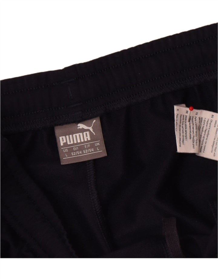 Puma Herren-Trainingshose, Jogginghose, groß, marineblau, Polyester