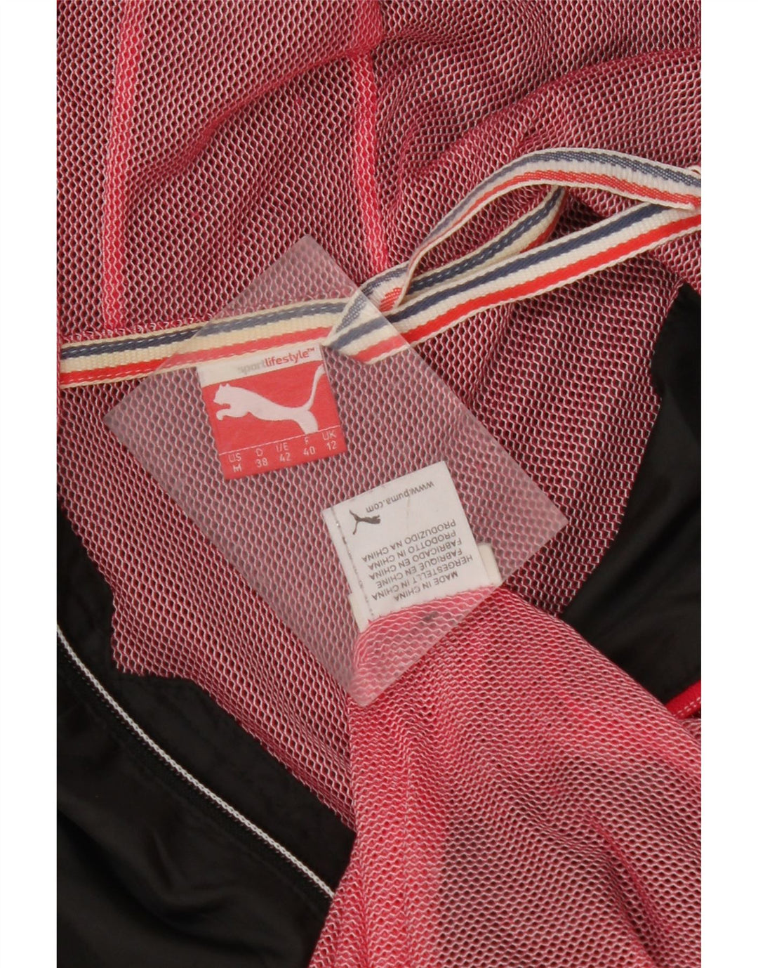 Женская дождевик с капюшоном PUMA UK 12, средний черный