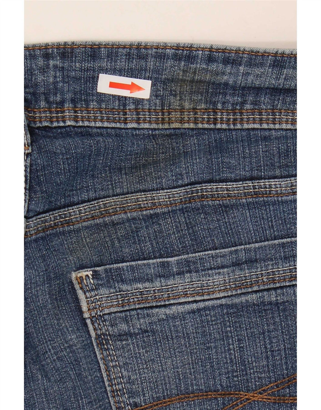Jeans Lee Riders Bootcut da donna US 12 Large W33 L27 Cotone Blu
