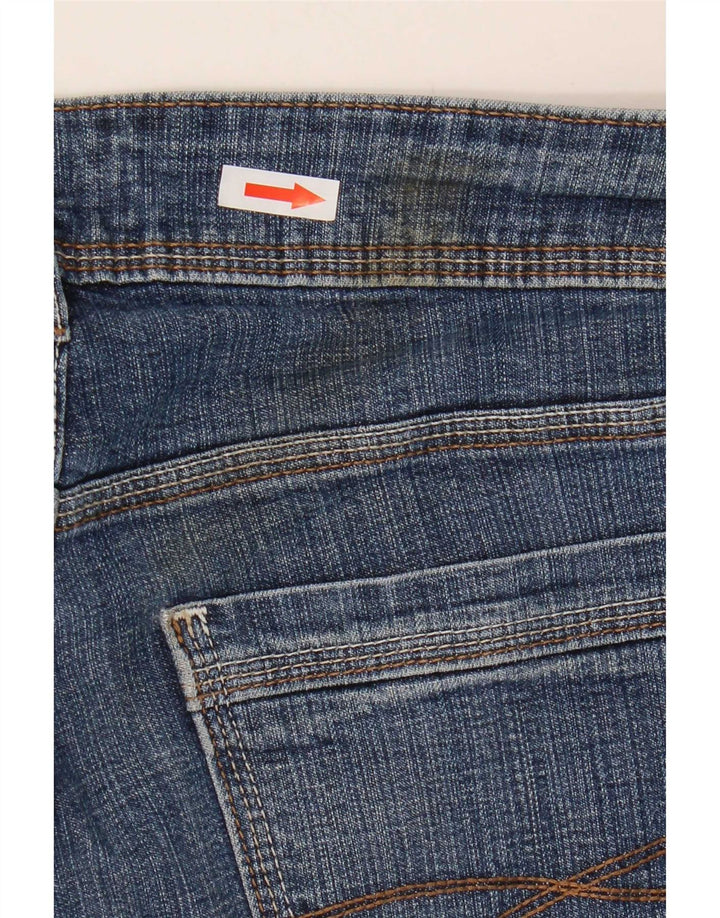 Jeans Lee Riders Bootcut da donna US 12 Large W33 L27 Cotone Blu