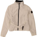 REFRIGIWEAR Womens Rain Jacket UK 16 Large White Polyamide