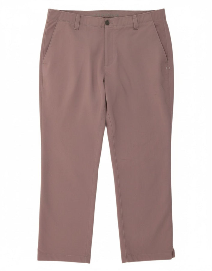 Calça Chino Slim Masculina UNDER ARMOUR W40 L30 Roxa