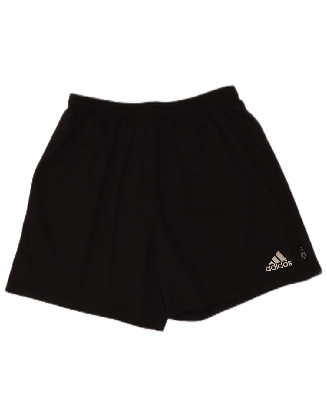 Pantaloncini sportivi Adidas Climalite da uomo grandi in poliestere nero