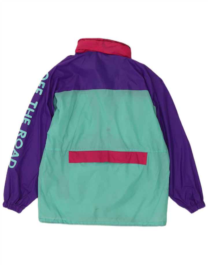 K-Way Chaqueta impermeable gráfica para hombre UK 38 Medium Multicolor Colorblock