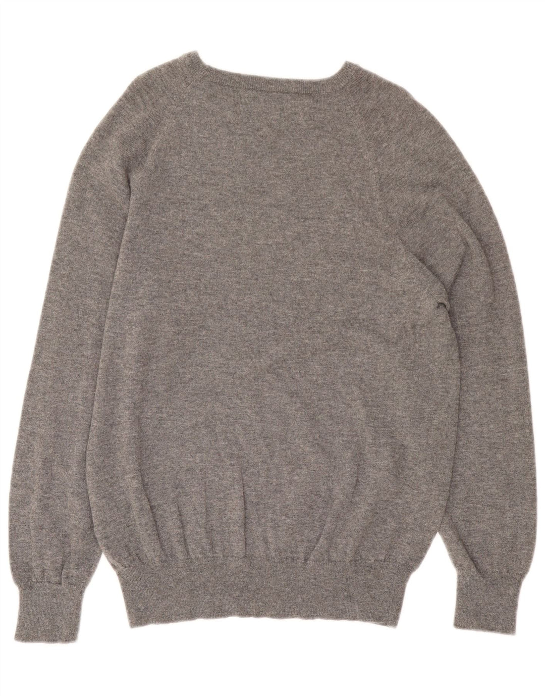 Kappa Mens Boat Neck Jumper Sweater Medium Grey Argyle/Diamond Wool