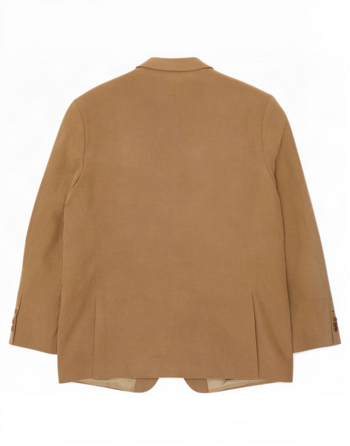Marks & Spencer muška jakna sako s 3 gumba UK 44 XL bež poliester