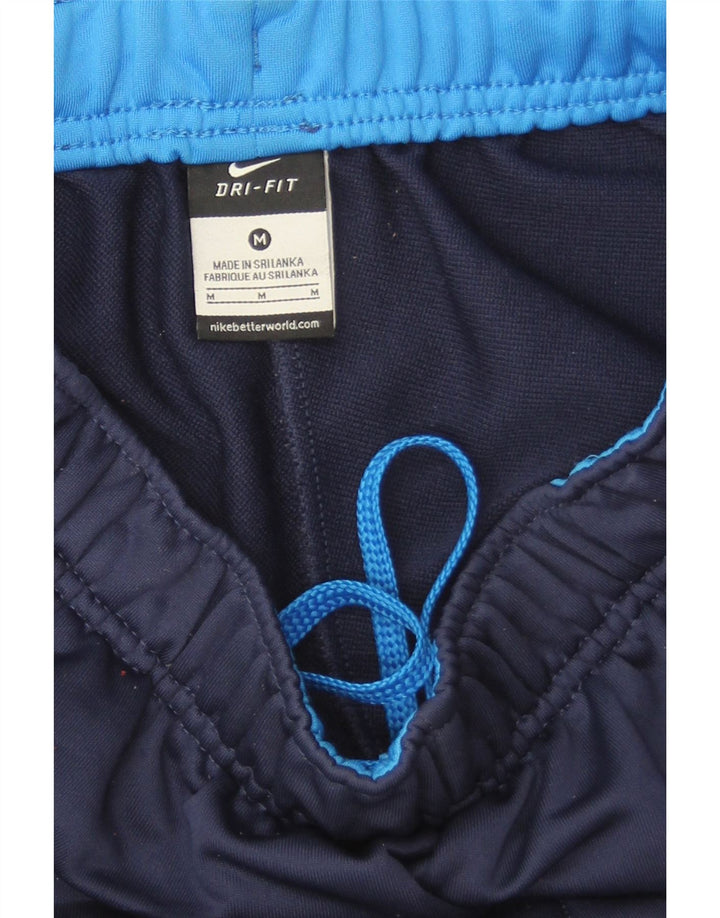 Pantaloni da tuta Nike Dri Fit da uomo, poliestere medio blu navy