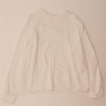 ZARA Womens Oversized Sweatshirt Jumper UK 10 Small White Vintage Zara and Second-Hand Zara from Messina Hembry 
