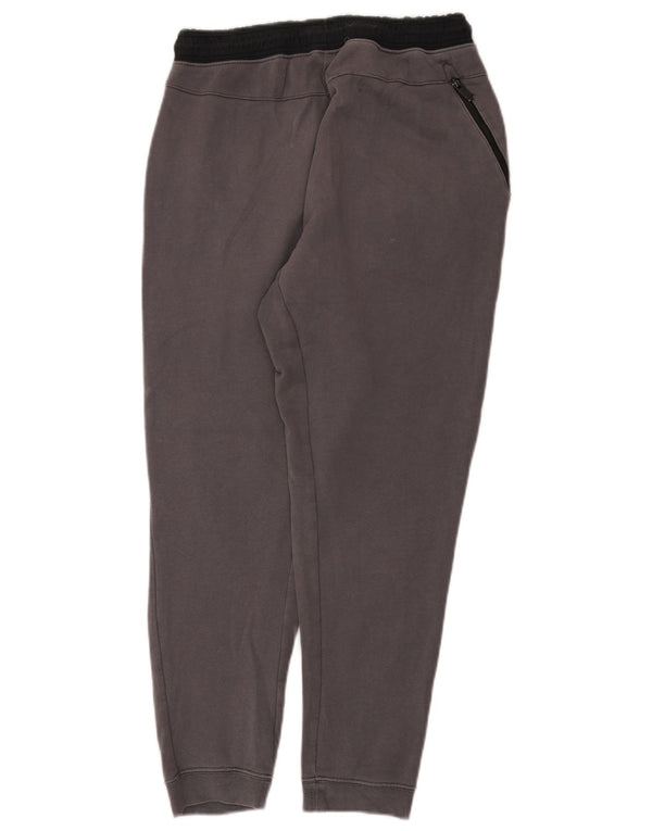Nike Mens Tracksuit Trousers Joggers Medium Grey Cotton