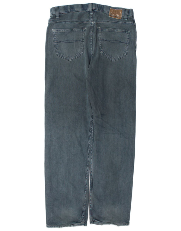 Marks & Spencer Mens Blue Harbour Straight Jeans W34 L33 Blue Cotton