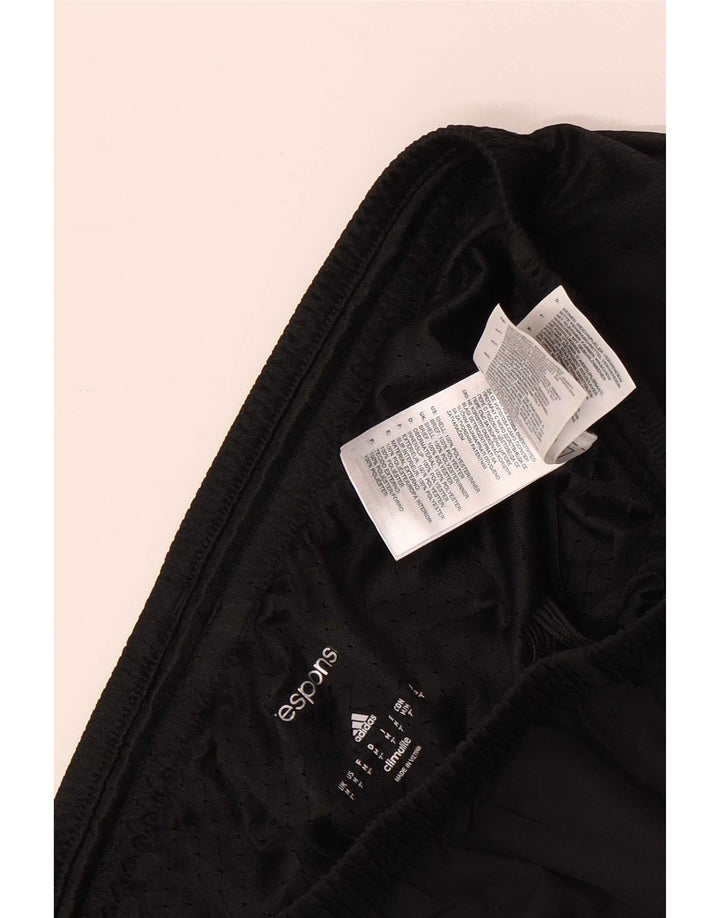 Adidas Womens Climalite Sport Shorts UK 12 Medium Black Polyester