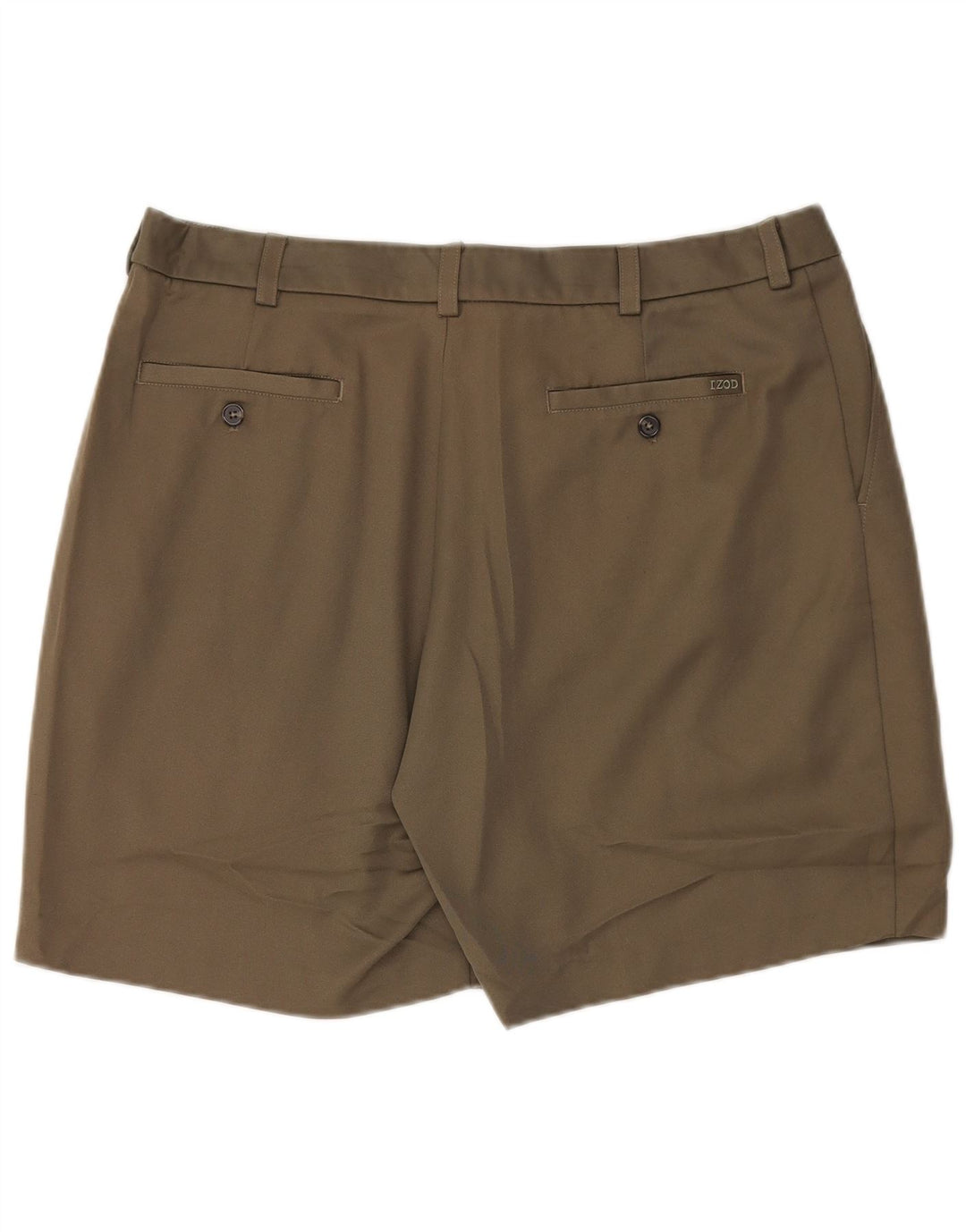 Izod Herren Chinoshorts W38 XL Khaki Polyester