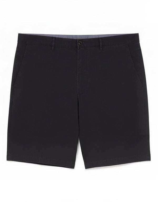Marks & Spencer Mens Chino Shorts W40 XL Navy Blue Cotton