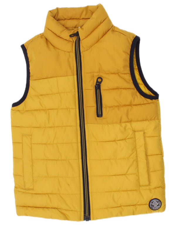 Joules Piger Polstret Gilet 4-5 År Gul Polyester