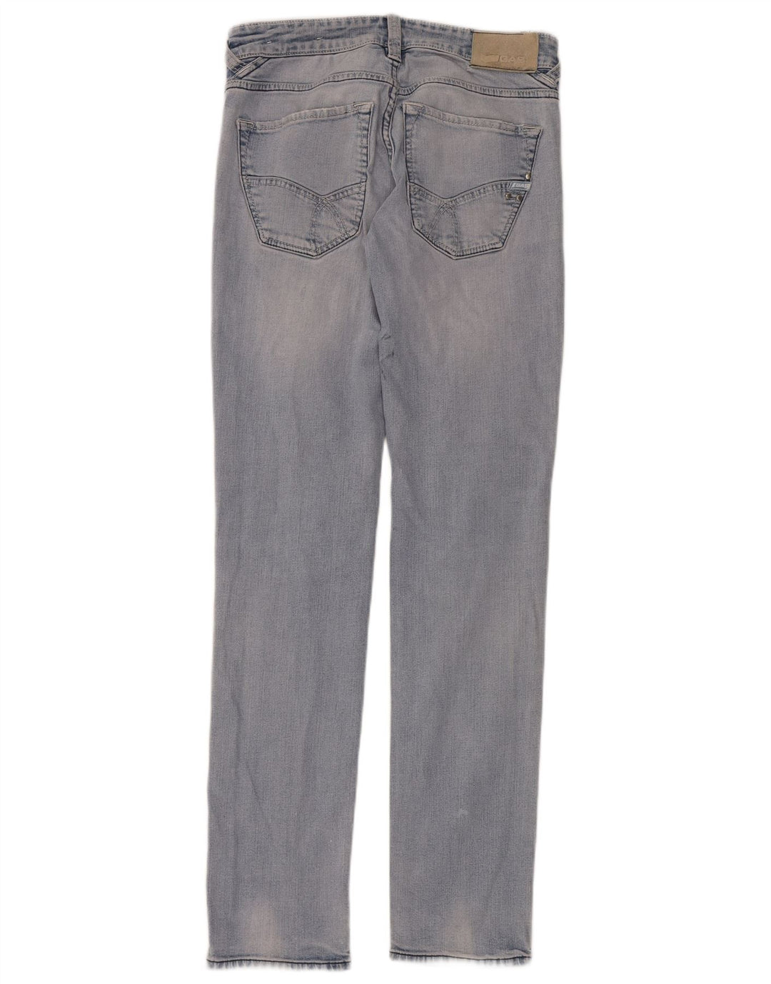 Gas Womens Slim Jeans W30 L34 Blue Cotton