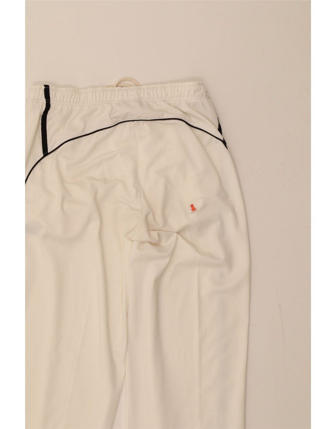 PUMA Womens Tracksuit Trousers UK 10 Small  Off White Polyester Vintage Puma and Second-Hand Puma from Messina Hembry 