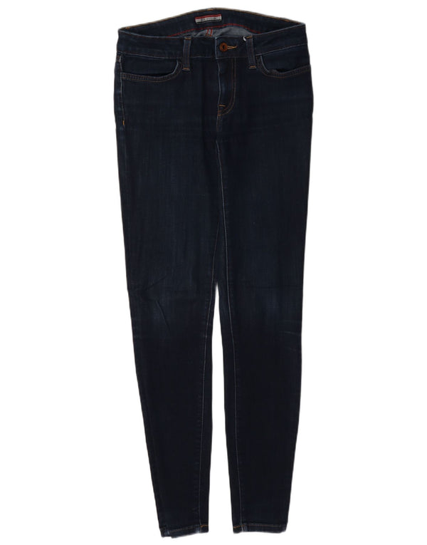 Tommy Hilfiger Womens Skinny Jeans W30 L30 Navy Blue Cotton