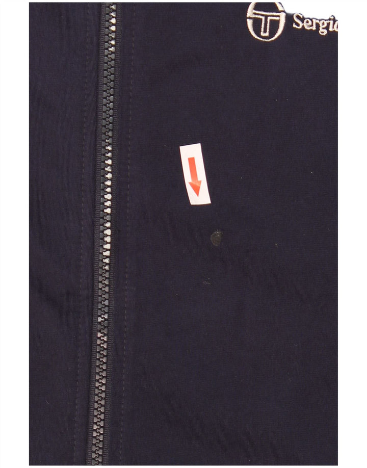 Sergio Tacchini Mens Graphic Tracksuit Top Jacket XL Navy Blue