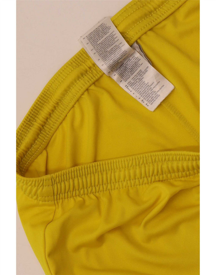 Adidas Mens Climalite Sport Shorts Grande Poliéster Amarelo