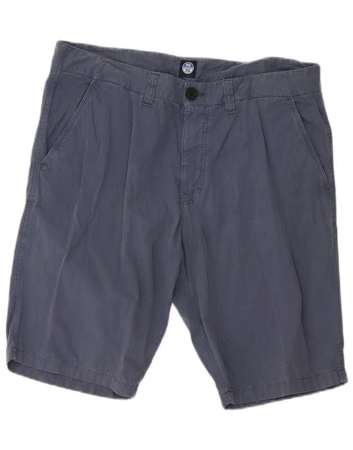 North Sails Herren Pegged Chino Shorts W36 Large Marineblau