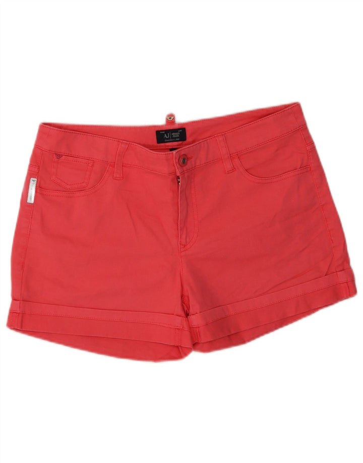 Pantaloni scurti casual pentru femei ARMANI W27 Small Pink