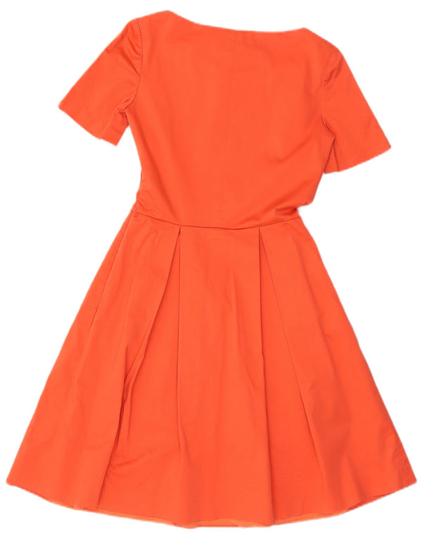 Blumarine Abito Blugirl A-Line da Donna IT 40 Piccolo Cotone Arancione