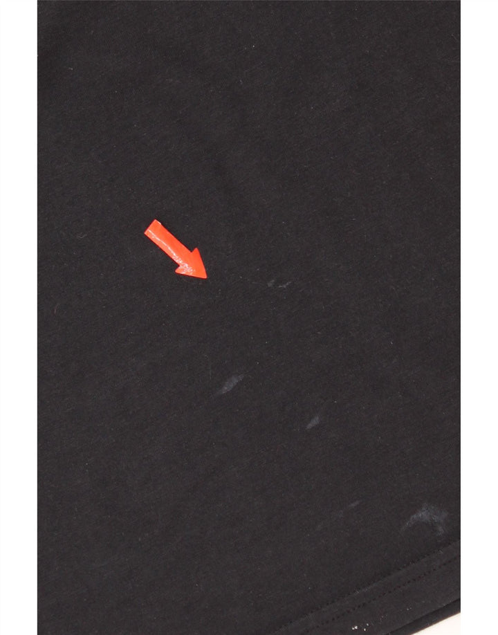 Under Armour Mens Heat Gear Graphic T-Shirt Top Medium Black